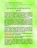 Momento de verdad servicio al cliente