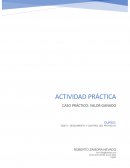 Aplicando el método del valor ganado