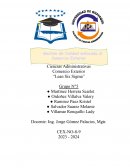 Comercio Exterior “Lean Six Sigma”