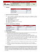 Transporte de equipos, herramientas y materiales