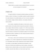 Metabolismo de las plantas