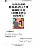 Secuencias Didácticas en el contexto de educación a distancia