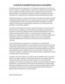 La Crisis de la Sociedad Peruana tras un caos político