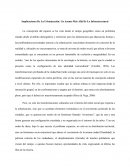 Implicaciones De La Urbanización: Un Asunto Más Allá De Lo Infraestructural