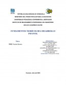 Fundamentos teorícos del desarrollo infantil