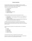 Elementos especificos de las sociedades