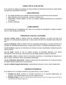 Leyes de la economía