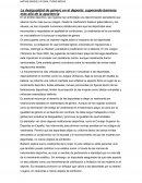 La desiguldad de genero en el deporte