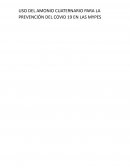 Uso del amonio cuaternario para la prevención del Covid 19 en las MYPES