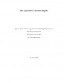 Texto argumentativo, el docente investigador