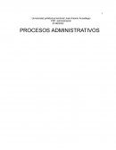 Procesos administrativos