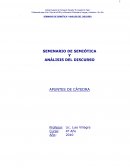 Seminario de semiótica y análisis del discurso