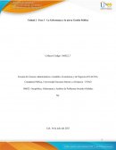 La Gobernanza y la nueva Gestión Pública