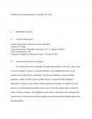 Historia clínica del protagonista de la película”Mr. Jones”