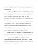 La pandemia provocada por el COVID-19