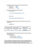 Identiﬁque y escriba a qué clases pertenecen cada dirección IP