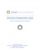 Materia: entorno economico de los negocios