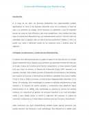 Ensayo sobre Lean Manufacturing