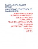 Business opportunity Mexico