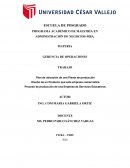 Plan de ubicación de una Planta de producción