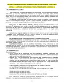 Instituciones educativas. Los actores y los conflictos