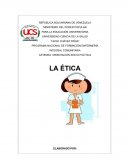 Ética y valores en el hacer enfermero