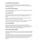 La sociedad industrial