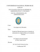 Estudio de Mercado para poner en marcha un restaurante de comida selvática en la ciudad de Chiclayo