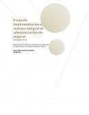Proyecto Implementación del sistema integral de administración de seguros