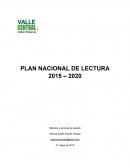 Plan nacional de lectura