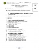 Evaluación comprensión lectora Otto es un Rinoceronte