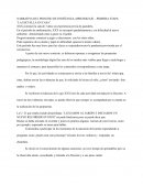 Narrativa del proceso de enseñanza-aprendizaje – Primera etapa: “La escuella en casa”