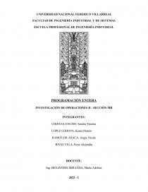 OPU- informe. Página 1