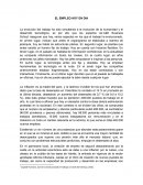 El empleo hoy en dia