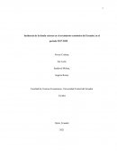 Incidencia de la deuda externa en el crecimiento económico del Ecuador, en el periodo 2017-2020