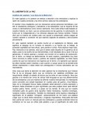 Análisis El laberinto de la paz