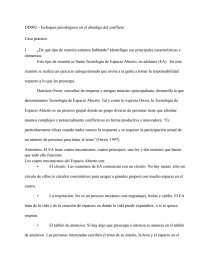 Enfoques psicológicos en el abordaje del conflicto. Página 1