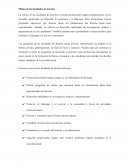 Misión de las facultades de derecho