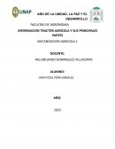 Información tractor agrícola y sus principales partes mecanización agricola 1