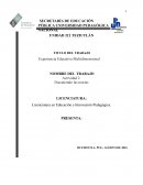 Teoria general de la educación