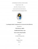 La pedagogía infantil: Fundamentos de la educación inicial (Historia)