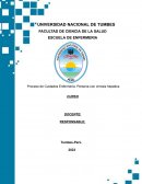 Proceso de Cuidados Enfermería: Persona con cirrosis hepática