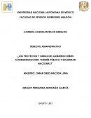 ¿Los proyectos y obras del gobierno deben considerados den “interés público y seguridad nacional?