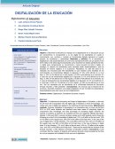 Digitalización en los estudiantes