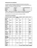 Presupuesto de inversiòn