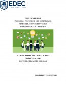 Administración de proyectos, análisis de alternativas y las diferentes soluciones