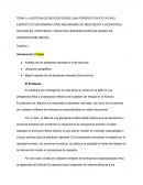 La gestión de riesgos desde una perspectiva ética en el ejército ecuatoriano como mecanismo de respuesta a desastres naturales. propuesta: creación unidades especializadas de intervención rápida