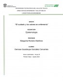 El cuidado y los valores en enfermería