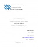 Caracterizacón de la UNA