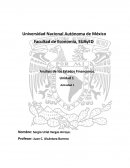 Análisis de los Estados Financieros